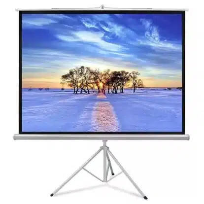 GREEN LION PORTABLE PROJECTOR SCREEN 80'' | MATTE WHITE